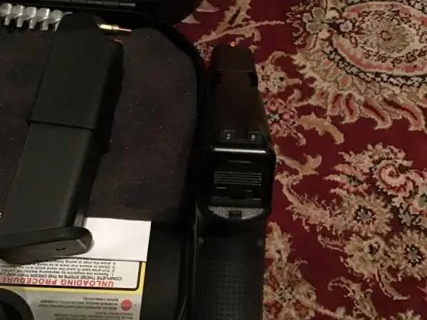 Glock 45 Gen 5 w/Amglo nite sites 3-17 rd magazine