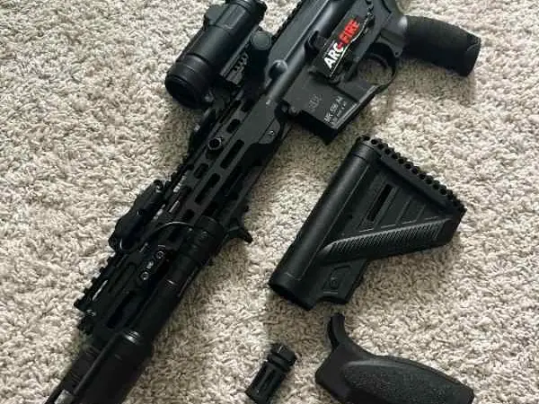 Hk mr556a4 11inch pistol(Frt)