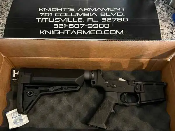 Knights Armament Sr15 complete lower