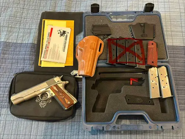 Stainless Springfield Mil Spec w/gear