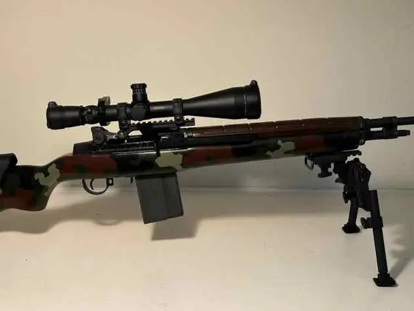 LRB M1A Match Rifle, McMillan Stock, Leupod Scope