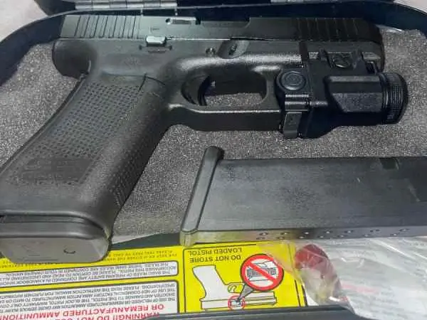 Glock 45 gen 5 lnib with light