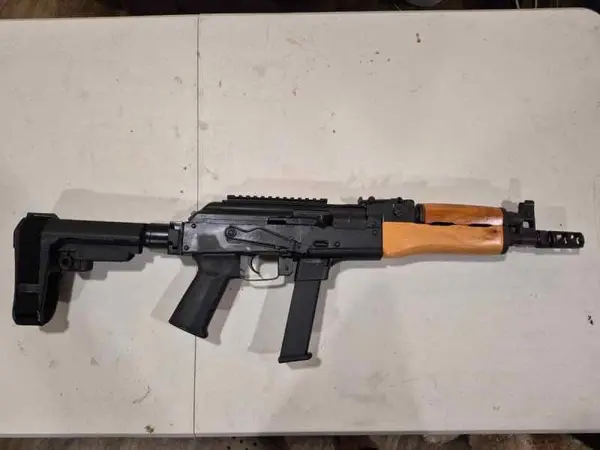 Century Arms Nac9 Draco 9mm pistol with brace