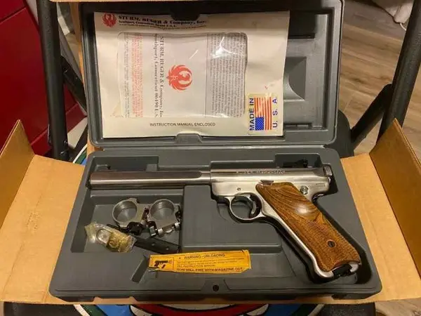 Ruger Mark II Competition Target Model .22 LR SS