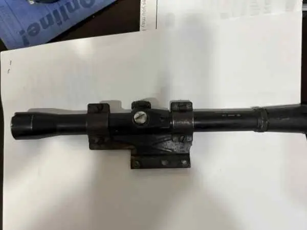4X18 COATED ORDNANCE OPTICS INC scope and mount