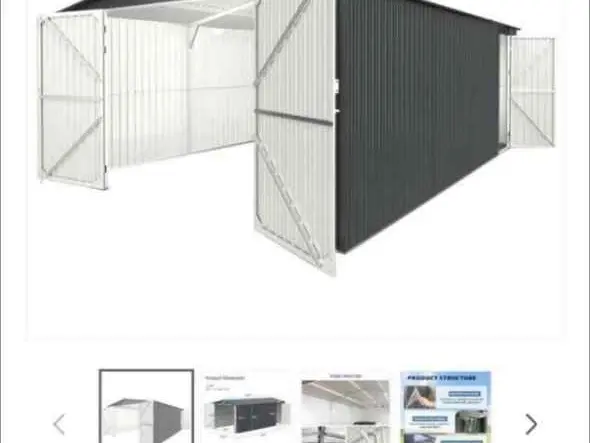 WTT 13X20 OUTDOOR GARAGE/ STORAGE