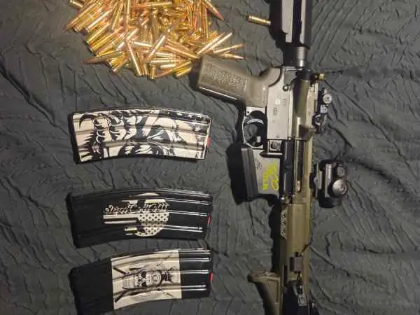 Aero 300 blkout 10.5 in w franklin binary trigger