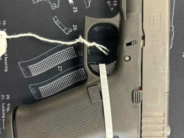 Glock 43x with 2 magazines & case