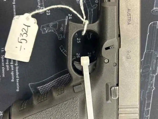 Glock 19 with 2 magazines & case