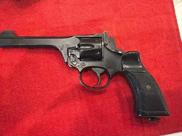 Webley Mk IV .38 caliber revolver