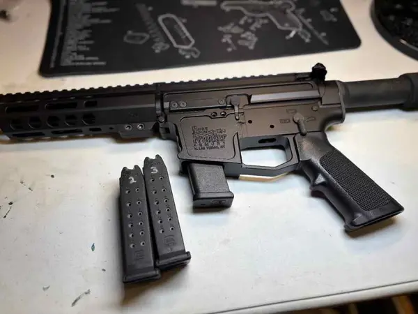 AR9 NFA Billet C-9 LRBHO Glock FRT SBR ready