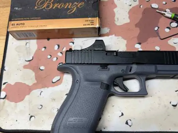Glock 21 gen5 MOS with Holosun SCS mos greendot