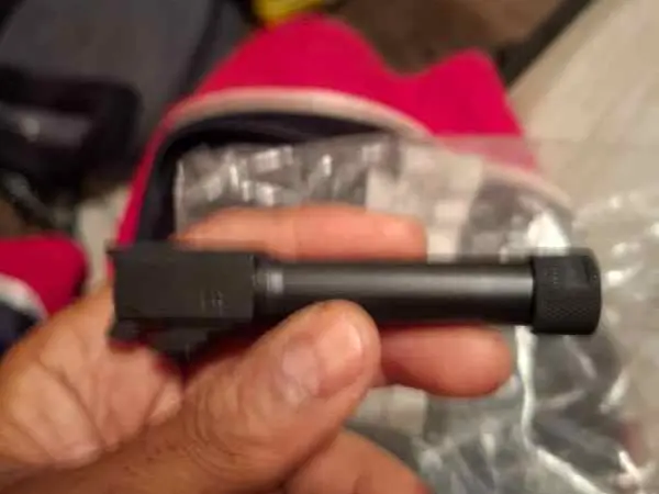 Canik 9mm threaded barrel