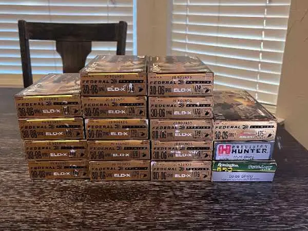 Howa 1500 .30-06 & 340 rounds premium hunting ammo
