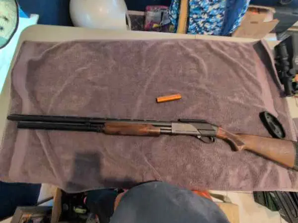 Remington 870 Magnum Express w/ extended magazine