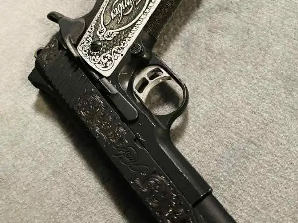 KIMBER 1911 ENGRAVED .45