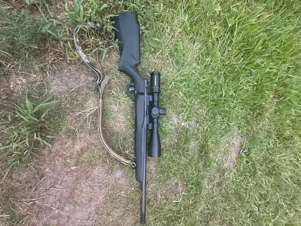 Savage 16 inch bolt action 22 w scope