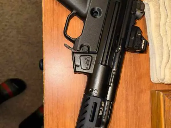 Mp5k FRT lower w/ SS, 3d printed slip trips