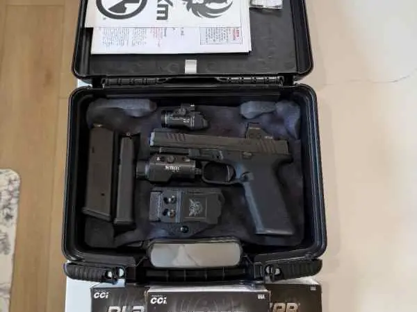NEW/UNFIRED Ruger RXM 9mm w/ Holosun HS407K X2