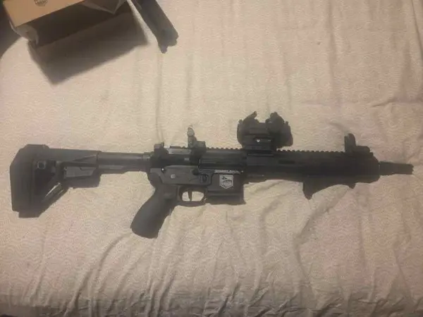 Griffin armament 10.5 upper/sharps bros lower frt