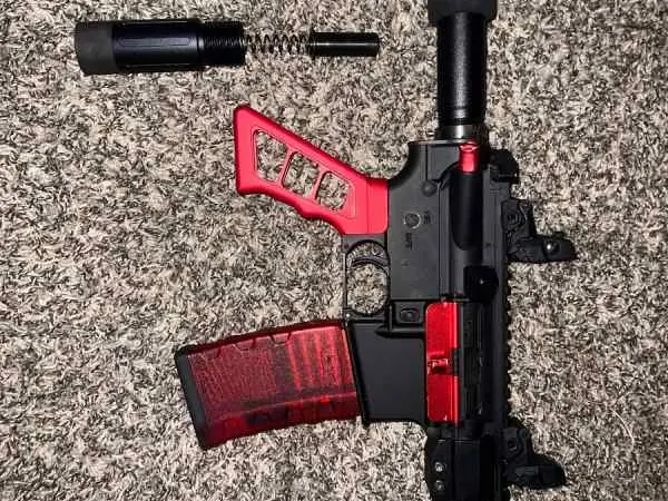 SBR 3.5 inch barrel/4inch buffer