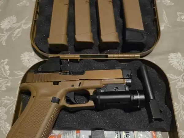 Glock 19XV MOS w/ Radian Comp + Extras