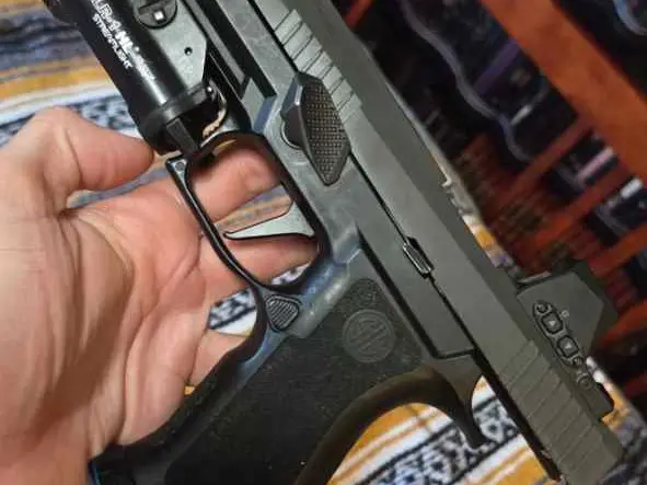 Sig P320 X Custom with Duty Holster