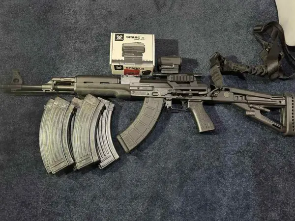 Zastava M70 AK-47 with Ammo,Optic & 6 Mags