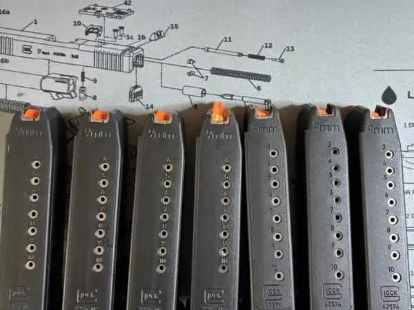 Glock magazines