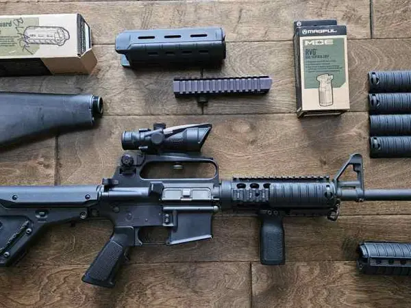 90s Windham Bushmaster AR XM15 E2S HBAR with ACOG