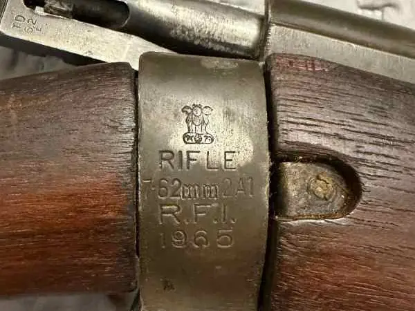 1965 RFI Ishapore 2A1 7.62 NATO Lee-Enfield Rifle