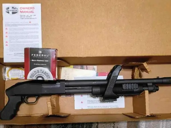 Mossberg 500 Chainsaw, Cruiser, 12 Ga Shotgun, NEW