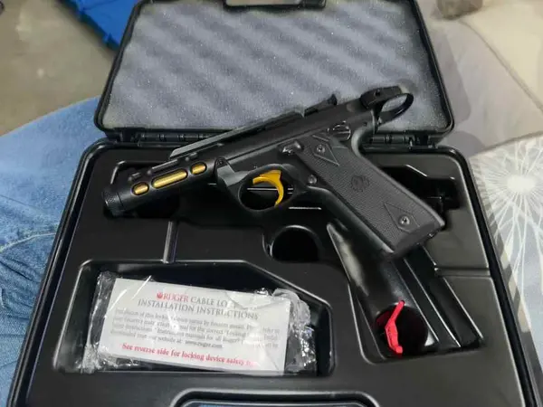 Ruger mark 4. 22/45