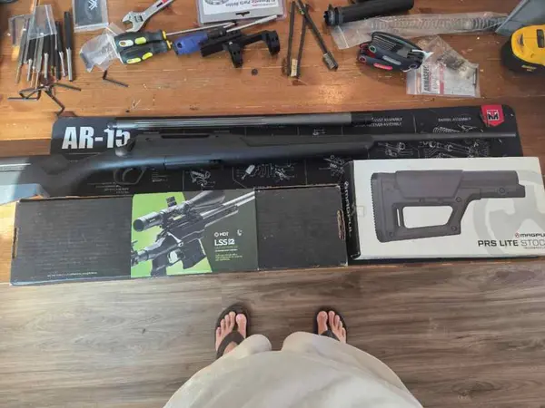 Savage Axis with LSS, Magpul and Takeoff Barrel