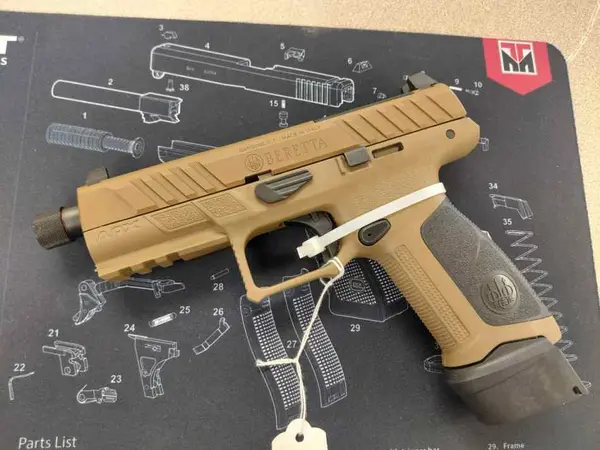 Beretta APX A1 Tactical Striker 9mm Pistol