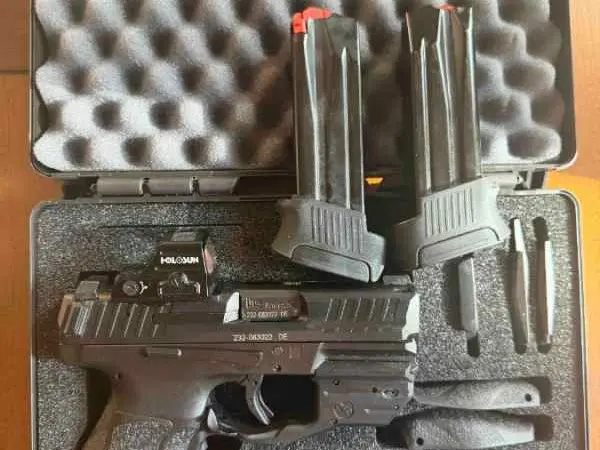 HK VP9SK Holosun 507C AND Crimson Trace Laser