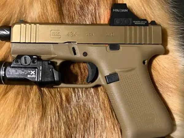GLOCK G43X 9MM WITH EXTRAS