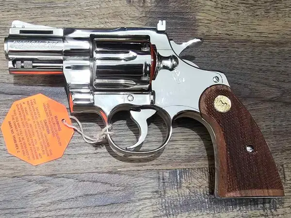 Colt 2" polished nickel Python (1966)