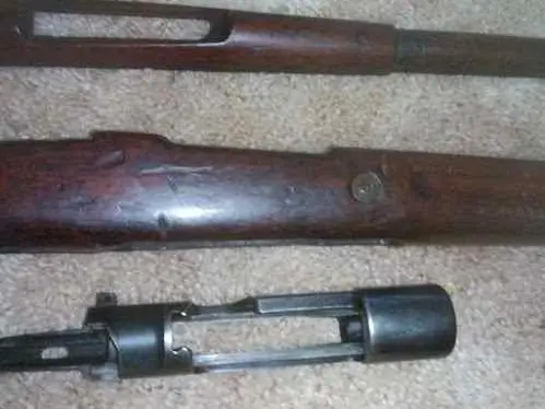 VZ 24 Stripped Receiver with wood stock/top Guard