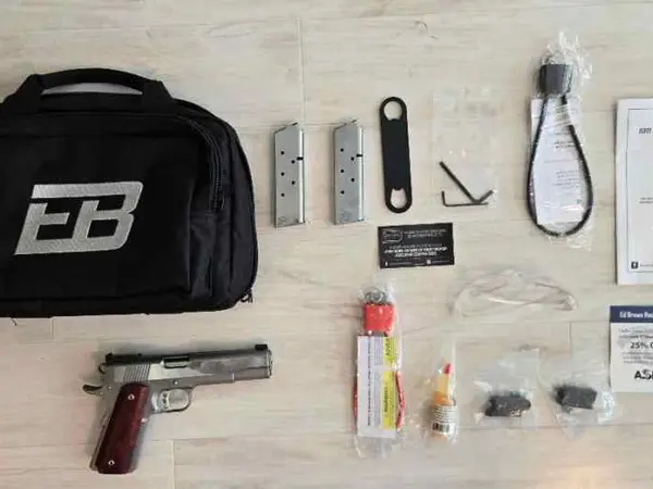Ed Brown 1911 hand gun like new and other goodies