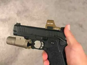 Reduced-Staccato C2 full size grip w/ 12 + mags