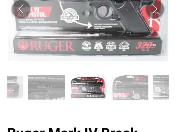 Ruger pelletgun mark iv