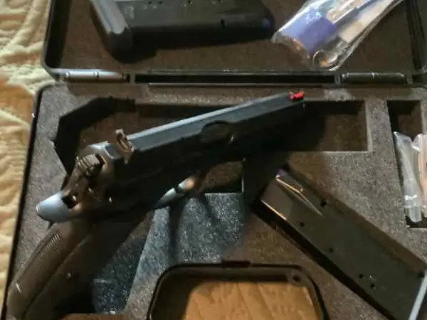 CZ 75 SP01 Tactical 9 mm pistol