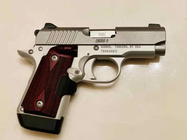 Kimber Micro 9 with CT laser grips
