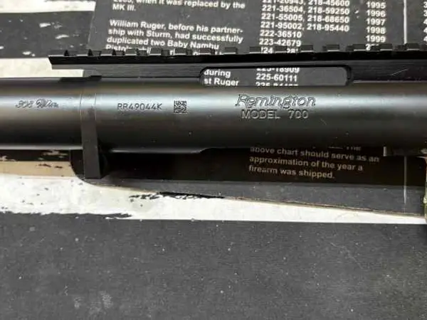 Custom Remington 700 308 w/ Bartlein Barrel