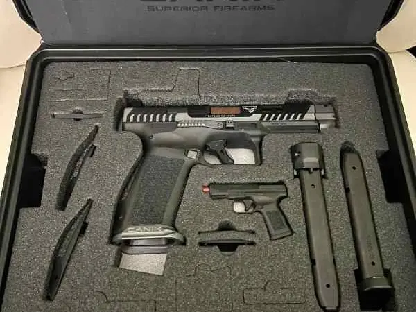 Canik TTI Combat Smoke 9mm – Complete in Box