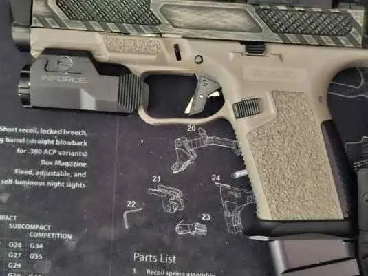 Custom 9mm Pistol | Nomad Frame | Radian Ramjet