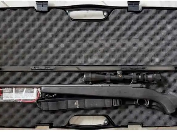 Savage Model 10 .300 WSM Simmons 3-9x40 Scope Case