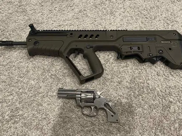 Tavor 18” 5.56 OD Green + Colt king cobra 3”