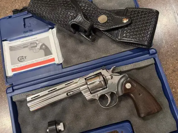 2020 Colt Python with Rick Grimes Holster